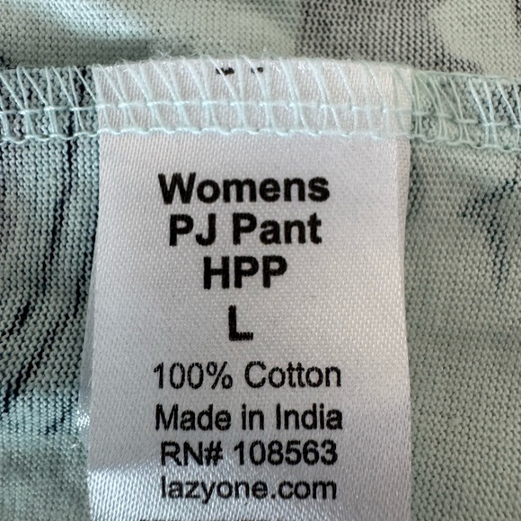 Lazy One Women’s Pajama Pants Lake Print Cotton Lounge Sleep Pants Size LargeNWT - Picture 7 of 8